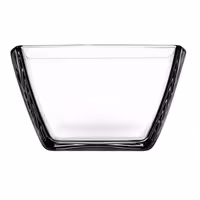 (24 pcs) Bowl - Glass - 273x398mm - Depth: 70mm