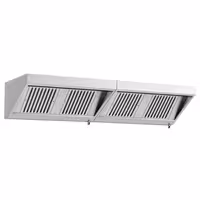 Profesionalna zidna napa - 2600 mm - filter i rasvjeta