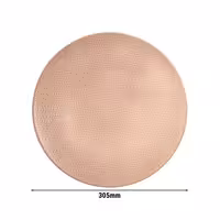 (6 adet) SELTMANN WEIDEN | Coupe tabak - düz - Ø 300 mm - Toz pembe