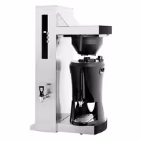 Commercial Filter Coffee Machine - 5L - 4.5 kW - with direct water connection & hot water tap - incl. thermal container