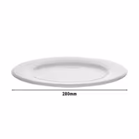 (6 pieces) – WMF | SYNERGY – Flat Dinner Plate – Ø 280 mm