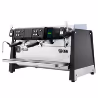 WEGA | Polar – Machine à café expresso – 2 groupes – 5,2 kW – avec compteur de shots – écran tactile – Noir
