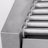 Pripremni rashladni pult - 1210x700 mm - 1 vrata i 2 ladice - za 9x GN 1/6 - uklj. Hot dog roštilj i grijač peciva
