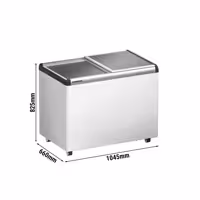 LIEBHERR | Zamrażarka skrzyniowa - 252 litry - z aluminiową przesuwaną pokrywą - biała