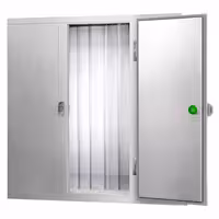 Ruostumattomasta teräksestä pakastehuone - 1800x1500 mm - 3,47 m³