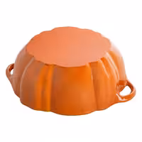 STAUB | Pumpkin Cocotte Enamelled Cast Iron Casserole Dish – Ø 240 mm – Cinnamon