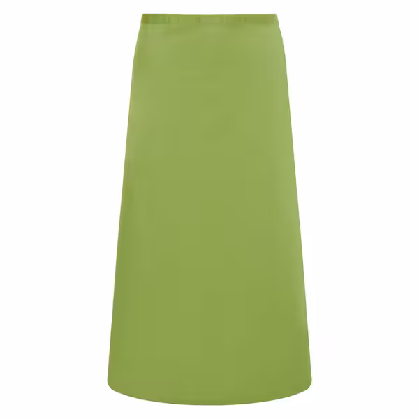 KARLOWSKY | Basic Bistro Waist Apron – Lime - 100×75 cm - 65% Polyester / 35% Cotton