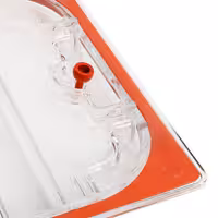 Ploče za stroj za tartlete TMPIC - Standard - GN 1/1 - 530x325 mm - Duljina: 37 mm - kompatibilno s VMCE - transparentna plastika, lako čišćenje