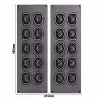 Plates for Tartelette Machine TMOPH - Shape: 10x Bear Head
