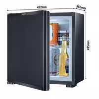DOMETIC | Minibar Refrigerator - RH 418 NTE - 422 mm - 20 liters - with 1 door & left-hand door hinge