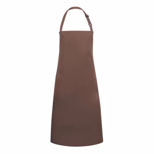 KARLOWSKY | Bib Apron Basic – Light Brown - 750×900 mm - Adjustable Neck Strap
