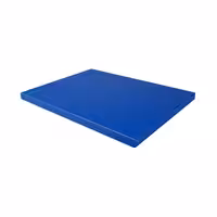 Griešanas dēlis - 300x500 mm - Biezums: 20 mm - HACCP atbilstošs - PE500 (HDPE) polietilēns - Zils - Neslīdošs