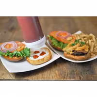 (12 pcs) Squeeze Sauce Bottle - with Medium-Flow Valve Cap (non-drip) - 592ml - with Screw Top Cap - White Cap