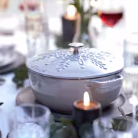 STAUB | LA COCOTTE - La Marmite - Ø 240 mm - Lijevano željezo - Boja bijelog tartufa