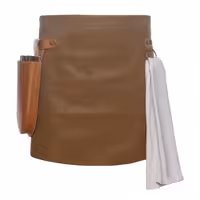 KARLOWSKY | Leather Waist Apron – Toffee - 590×400 mm
