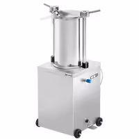 Hidraulična punilica za kobasice - 35 l - 560 W - inox - uključuje 4 nastavaka za punjenje
