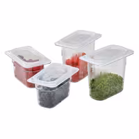 (6 komada) CAMBRO | Polipropilenski GN-Poklopac 1/9 - Hermetičan - Mliječna boja