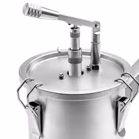 Piston Funnel - Manual - 4 L - Adjustable size - Stainless steel