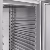 Pekarski hladnjak nehrđajući čelik (inox) PREMIUM - EN 600x400 - 560 l - od -2 °C do +8 °C - s 1 vrata - ventilirano hlađenje, monoblok rashladna jedinica, automatsko odmrzavanje, LED rasvjeta