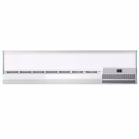 Countertop Prep Well / Refrigerated Topping Unit PREMIUM PLUS - 1733x353mm - 7x GN 1/4
