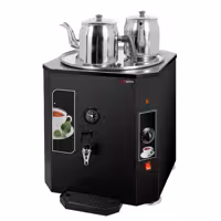 Çay Kazanı / Makinesi / Otomatı - 23 litre - 2,5 kW - 2 Çay demliği ile