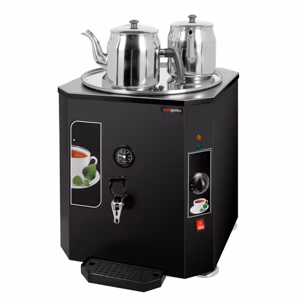 Çay Kazanı / Makinesi / Otomatı - 23 litre - 2,5 kW - 2 Çay demliği ile