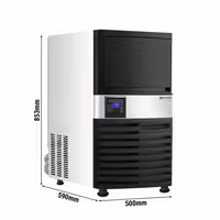 Commercial Ice Machine - Cube - 55 kg/24 h