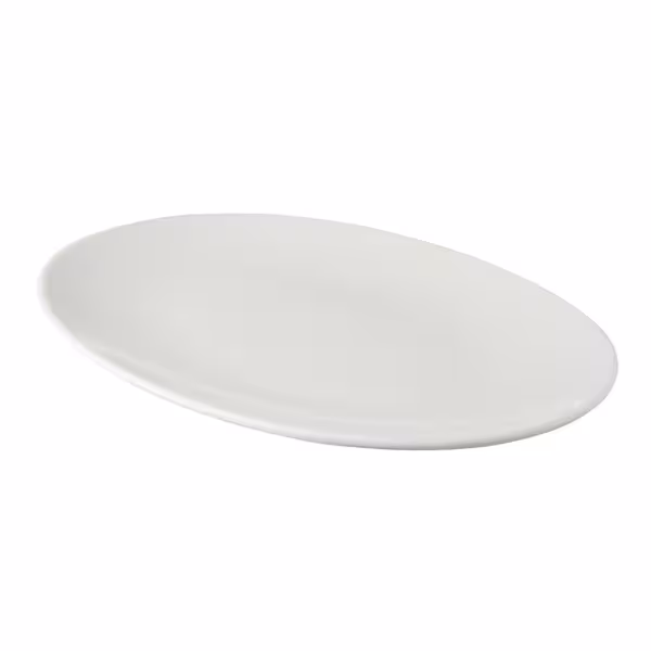 (4 adet) WHITE DELIGHT - Düz Tabak - Dikdörtgen - Porselen, 300x215mm, Beyaz
