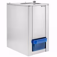 Profesionalna drobilica za led - 3 kg/min - 80 W - uklj. spremnik 1 kg - nehrđajući čelik