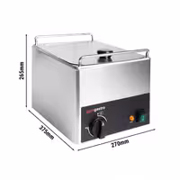 Parilica za hrenovke - 1,0 kW - 10 l