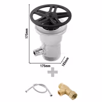 Glass Rinser for Sinks - Slim Design - G3/8"