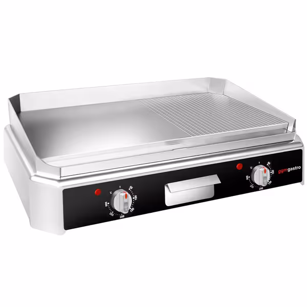 Fry Top Elettrico - 5 kW - Liscio e Rigato