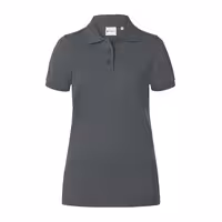 KARLOWSKY | Ladies Workwear Polo Shirt Basic – Anthracite - 3XL - 100% Cotton - 60°C Wash