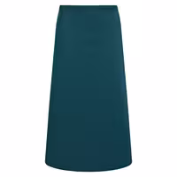 (6-Pack) KARLOWSKY | Basic Bistro Waist Apron – Pine Green - 100×75 cm - 65% Polyester / 35% Cotton