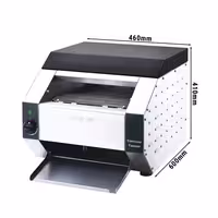 Commercial Conveyor Toaster - 3.85kW - up to ~500 slices/hr