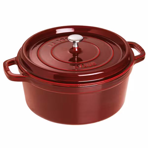 STAUB | LA COCOTTE - Cocotte - Ø 280 mm - Lijevano željezo - Crvena boja grenadine