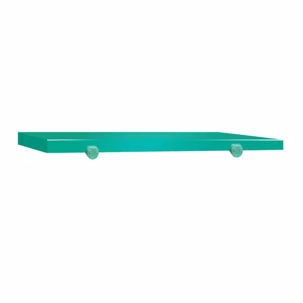 Placă de tăiere pentru masa de lucru – 600 x 600 mm – Conformă cu HACCP – Verde