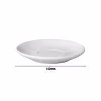 (6 adet) Budgetline - Fincan Tabağı - Ø140mm - Beyaz