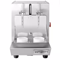 Milkshake & Bubble Tea Mixer - double - 40W - 240rpm - Stainless steel