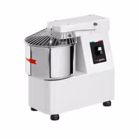Spiralna miješalica za tijesto - 15 l / 10 kg - s fiksnom posudom - 230 V - za pizzu i kruh