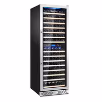 Hladnjak za vino - Inox - 2 klimatske zone - 450 l - max. 160 boca