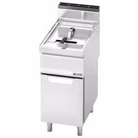 Plinska friteza - 20 L - 16,5 kW - s ispustom za ulje