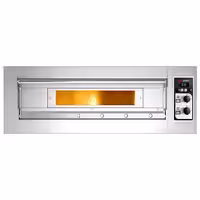 (2 pcs) Electric Deck Pizza Oven - Single Deck - Refractory Stone Deck - 9 - Ø 33cm (13") - Mechanical Controls - up to 400°C