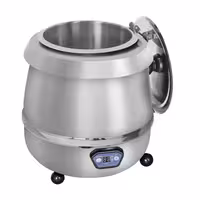 Grijač za juhu - 9 l - digitalno upravljanje - inox