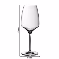 (6 szt.) WMF | Kieliszek do czerwonego wina 01 DIVINE – 450 ml – z cechą 200 ml