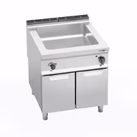 Toplovodna kupka električna - 3,2 kW - 2x GN 1/1 + 1x GN 1/3 - s odvodnim ventilom
