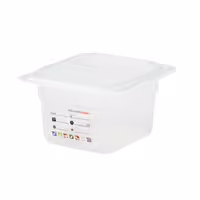 (6 komada) CAMBRO | SafeTrak – GN 1/6 polipropilenski spremnik – neprozirni – Visina: 100 mm