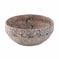 (6 pcs) Bowl - CONFETTI - Stoneware - round - Ø 140mm - Pink