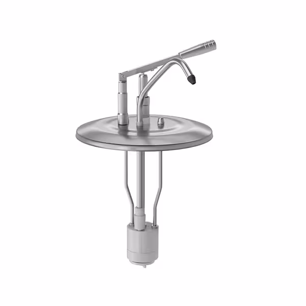 Dozator pentru sosuri - oțel inoxidabil - 8–10 litri - dozare 40 ml - 280x310x360 mm - potrivit pentru recipient 8–10 litri - fără recipient