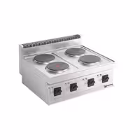Električni štednjak - 8 kW - 4 ploče - nadpultni - 600x600x430 mm